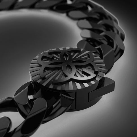 Necklace - Cuban 13 MM - Black